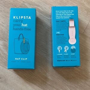 Klipsta Hat Clip in Green or Pink